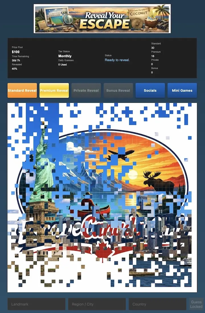 EscapeCanada.Club Reveal YOUR Escape Opportunities